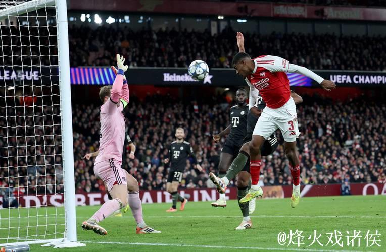 欧冠集锦：阿森纳3-1击败拜仁 姆巴佩表现抢眼